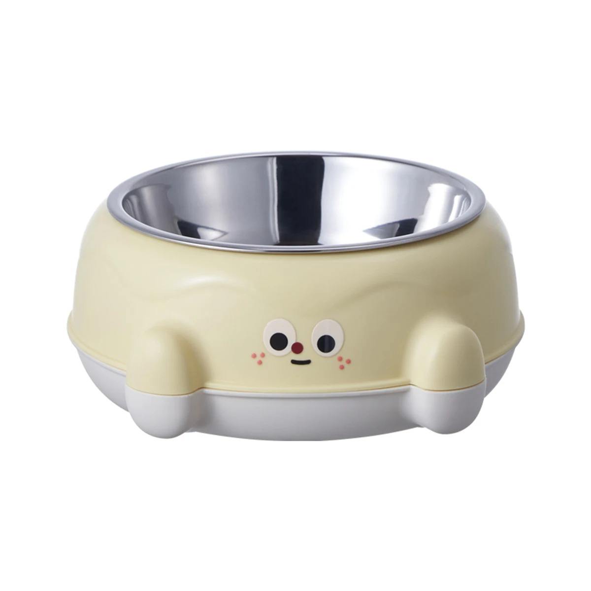 Pet Item Oda Stainless Steel Pet Bowl for Dogs & Cats, Anti-Slip