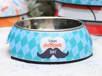 Pet Item Oda Stainless Steel Dog Bowl with Non-Slip Base