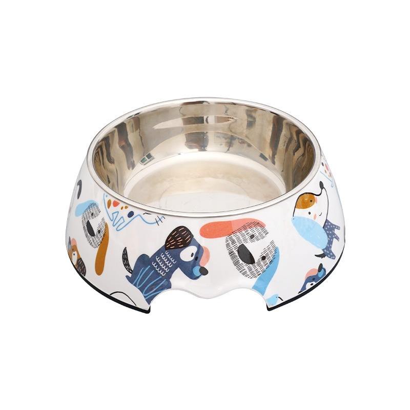 Pet Item Oda Stainless Steel Dog Bowl with Non-Slip Base