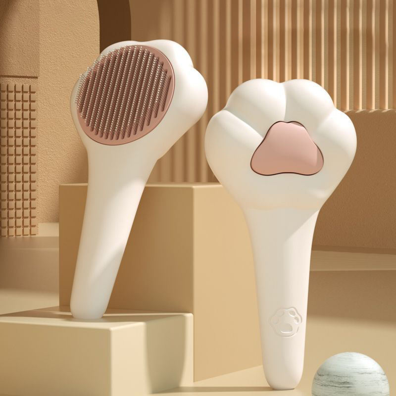 Pet Item Oda Paw-Shaped Pet Hair Remover Brush for Dogs & Cats