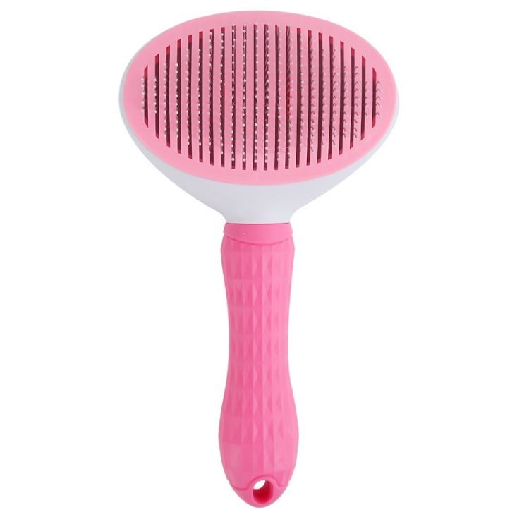 Pet Item Oda Self-Cleaning Pet Grooming Brush for Dogs & Cats