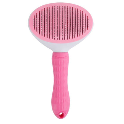 Pet Item Oda Self-Cleaning Pet Grooming Brush for Dogs & Cats