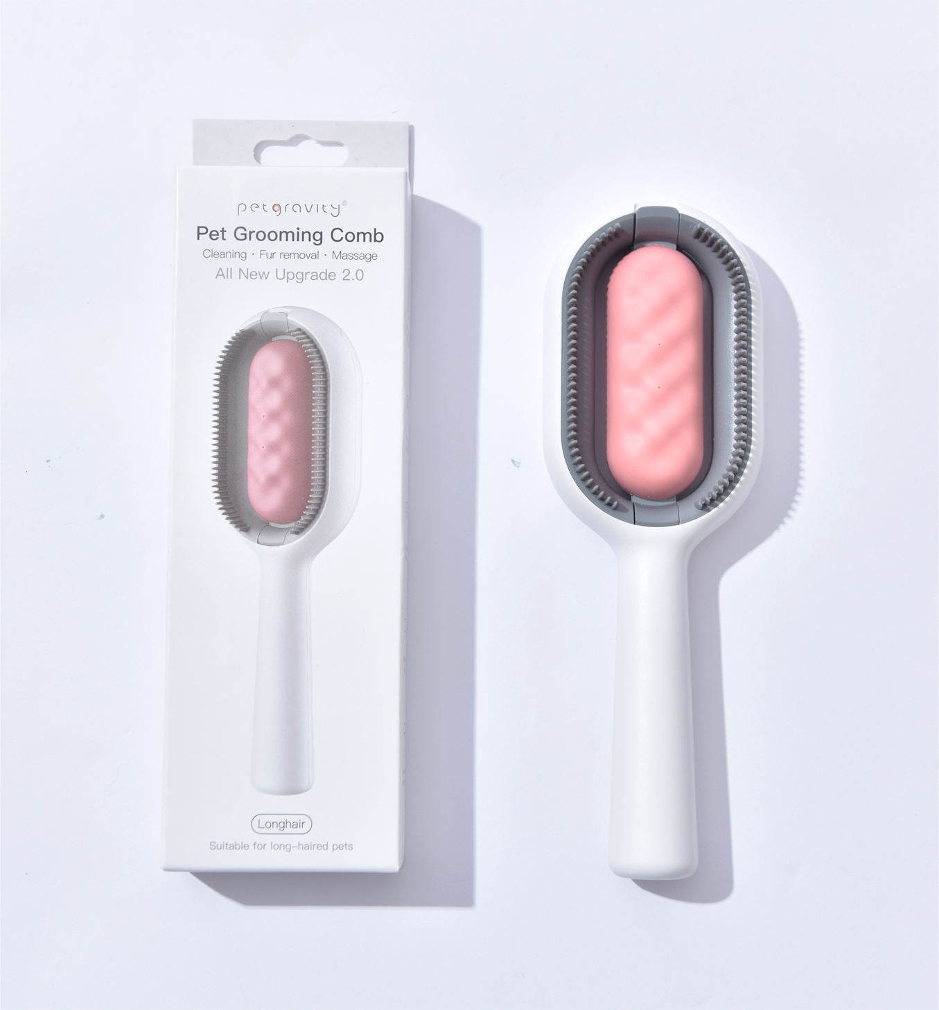 Pet Item Oda Water Tank Pet Grooming Brush for Cats & Dogs