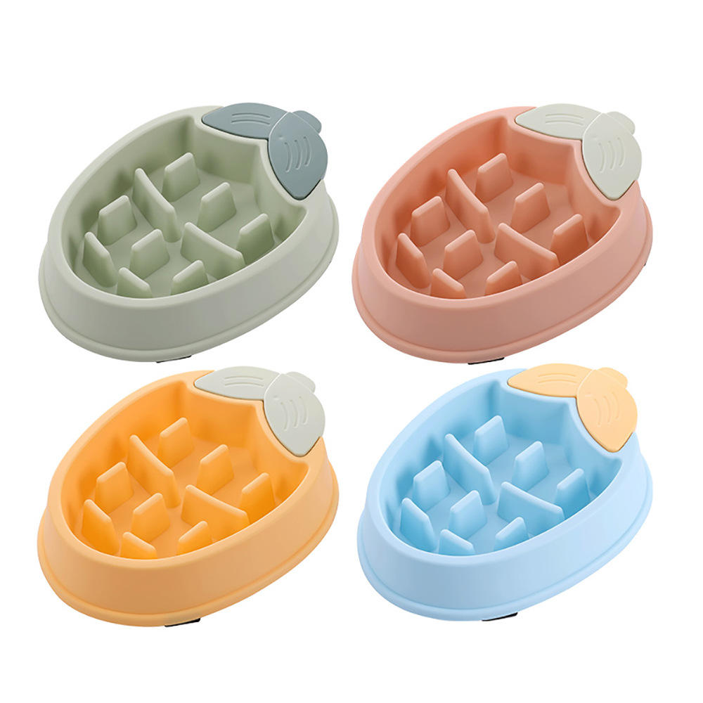 Pet Item Oda Slow Feeder Dog Bowl – Non-Slip Feeding Bowl
