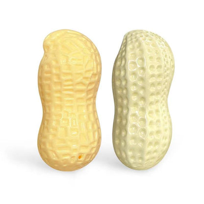 Pet Item Oda Squeaky Peanut Dog Chew Toy for Puppies