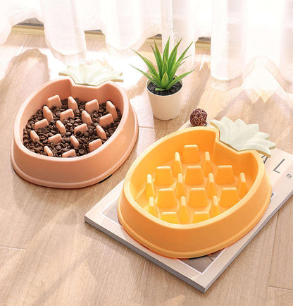 Pet Item Oda Slow Feeder Dog Bowl – Non-Slip Feeding Bowl
