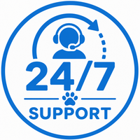 Pet Item Oda 24/7 customer support for pet products
